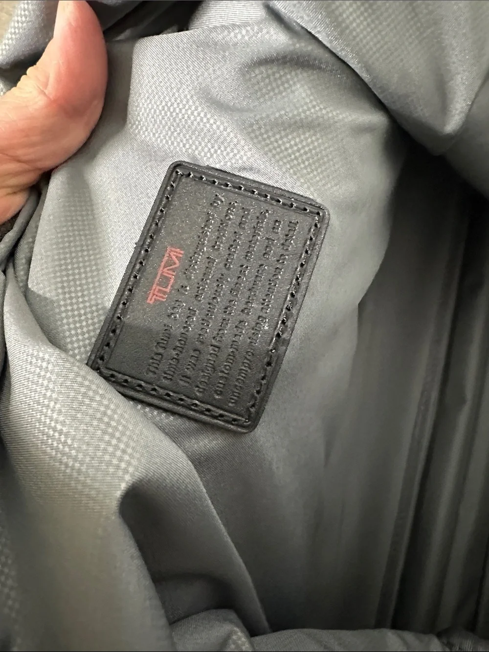 TUMI Alpha II Expandable Duffle Bag Black